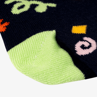 Muster - Socken klassisch, mit neutralem Motiv gestrickt
