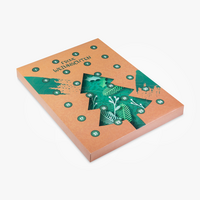 Adventskalender, farbig bedruckt, geschlossen