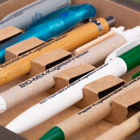 Nachhaltiges Kugelschreiber Set neutral, Detail Inhalt