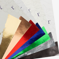 Nassleimetikett, verschiedene Farben, Muster