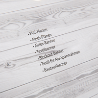 Musterset, Farbig bedruckt, details