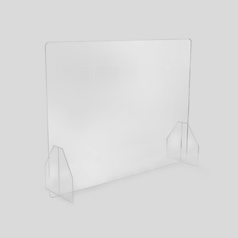 Niesschutz, transparent