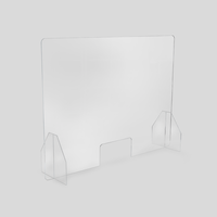 Niesschutz, transparent, stehend