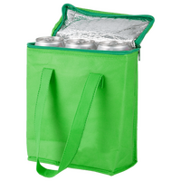 Non-Woven-Kühltasche mit Reißverschluss, ohne Werbeanbringung