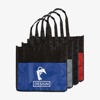 Non-Woven-Messetasche, zwei Farbtöne, Farbeauswahl