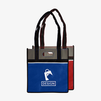 Non-Woven-Shopper, vier Henkel, Farbeauswahl