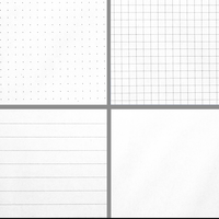 Notizbuch Blatt Variationen 