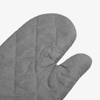Ofenhandschuh aus recyceltem Polyester, ohne Werbeanbringung