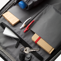 Organizer-Rucksack aus wasserdichtem Polyester mit Anti-Diebstahl-Tasche, Organizerfach