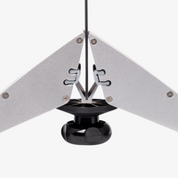 Paneelbasis aus Aluminium Silber