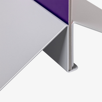 Paneelbasis aus Stahl detail