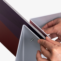 Paneelbasis aus Stahl detail