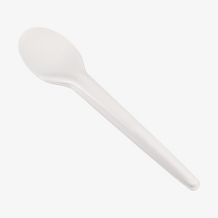 Papierlöffel 17 cm, unbedruckt