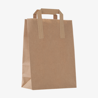 Papiertragetasche mit Flachhenkel 22 x 10,5 x 30 cm