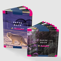 Pappbilderbuch, farbig bedruckt, stehend