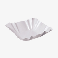 Pappschale 9 x 9 x 3 cm, weiß