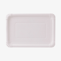 Pappteller rechteckig 26 x 18 cm