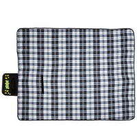 Picknickdecke aus RPET-Polarfleece, Musteransicht