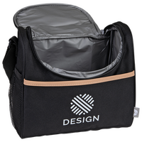 Picknick-Kühltasche aus Polyester mit drei Fächern