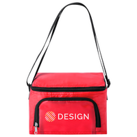 Picknick-Kühltasche aus Polyester mit Reißverschlussfach