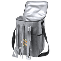Picknick-Kühltasche mit 3-teiligem Grillset