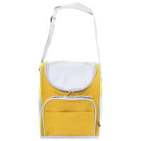 Picknick-Kühltasche mit zwei Reißverschlussfächern, ohne Werbeanbringung