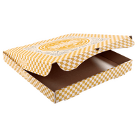 Pizzakarton (32 x 32 x 4 cm) einseitig bedruckt 4/0-farbig (CMYK)