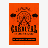 Plakat,farbig bedruckt, Motiv