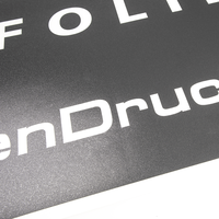 Plottfolie in Anthrazit, mit Kontur und Text