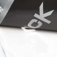 Plottfolie Schwarz mit Kontur und Schrift und Zeichen