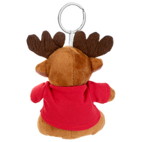 Plüschanhänger Rentier unbedruckt von hinten 