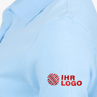 Poloshirt, bestickt, details