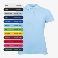 Poloshirt, bestickt, Vorderseite