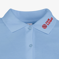 Poloshirt Damen, B&C, Organic - mit DREI Stickpositionen