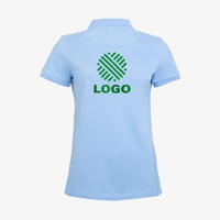 Poloshirt Damen, B&C, Organic - mit VIER Druckpositionen