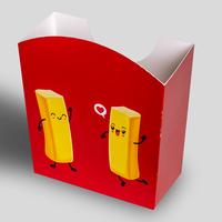 Pommesschale mit Automatikboden (13 x 7,8 x 8 cm), Rückseite