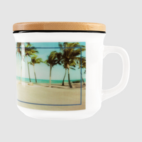 Tasse bedruckt seitlich