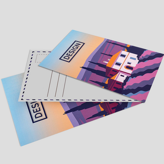 Postkarte, DIN A3 (29,7 x 42,0 cm), ohne Veredelung
