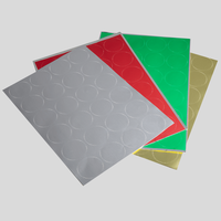 Prägefolie 50 mm rund, Farbsortiment