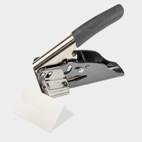 Prägestempel, stempel mit pappier