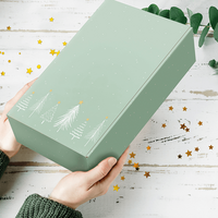 Praesentkarton, farbig bedruckt, Motiv, liegend