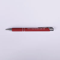 PREMIUM: Metall-Kugelschreiber Soft-Touch mit beidseitiger Lasergravur