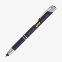 PREMIUM: Metall-Kugelschreiber Touchpen 4/0-farbig einseitig bedruckt