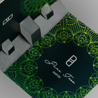 Verpackung, farbig  bedruckt, Muster