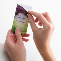 Aufkleber, farbig bedruckt, Landschafts Motiv