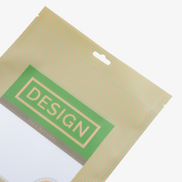 Recycelbarer Folien-Standbodenbeutel 19 x 26 x 11 cm mit neutralem Boden (Abb. durchsichtige Folie mit Druckverschluss und Euroloch)