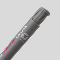 Kugelschreiber, farbig bedruckt, grau