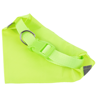 Reflektierendes Hundehalstuch mit einer Druckposition