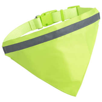 Reflektierendes Hundehalstuch, ohne Werbeanbringung