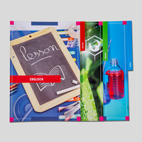 Registerblätter, farbig bedruckt, motiv